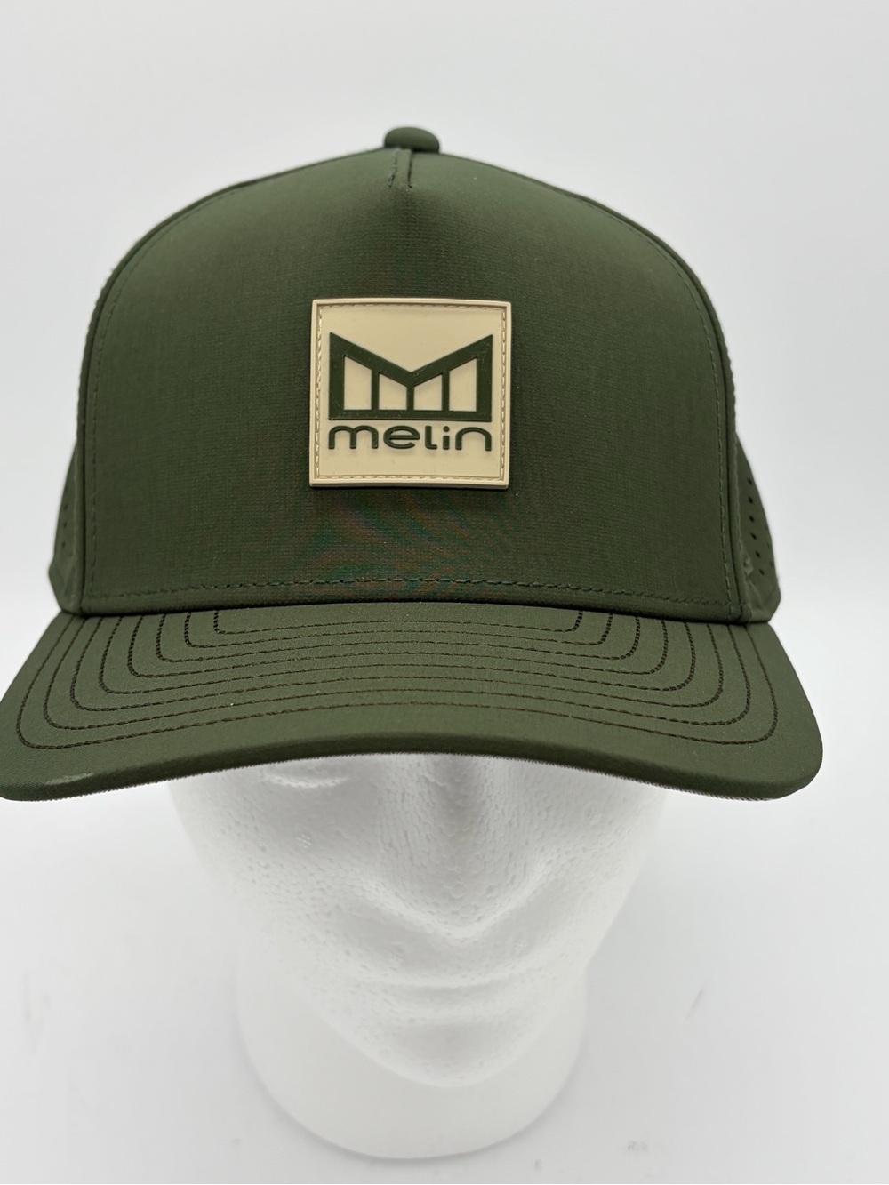 Melin Men's Olive Green Performance Trucker Cap